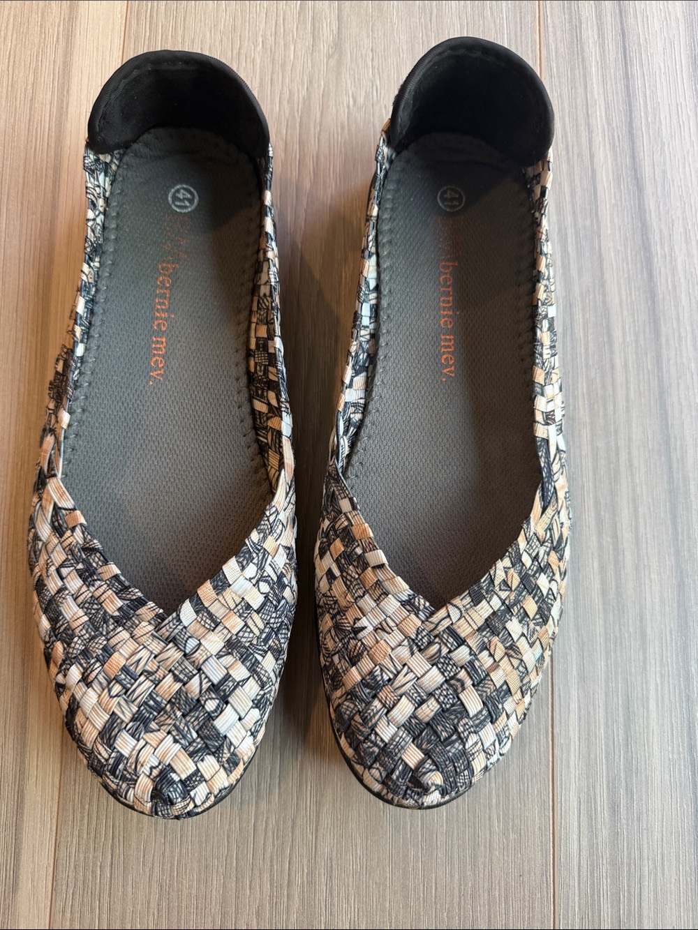 Bernie Mev Women's Catwalk Woven Flats Size 41 ( 10 US )